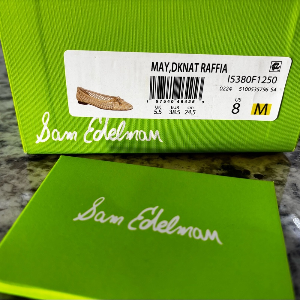 Sam Edelman Raffia Ballet Flat - Picture 6 of 7